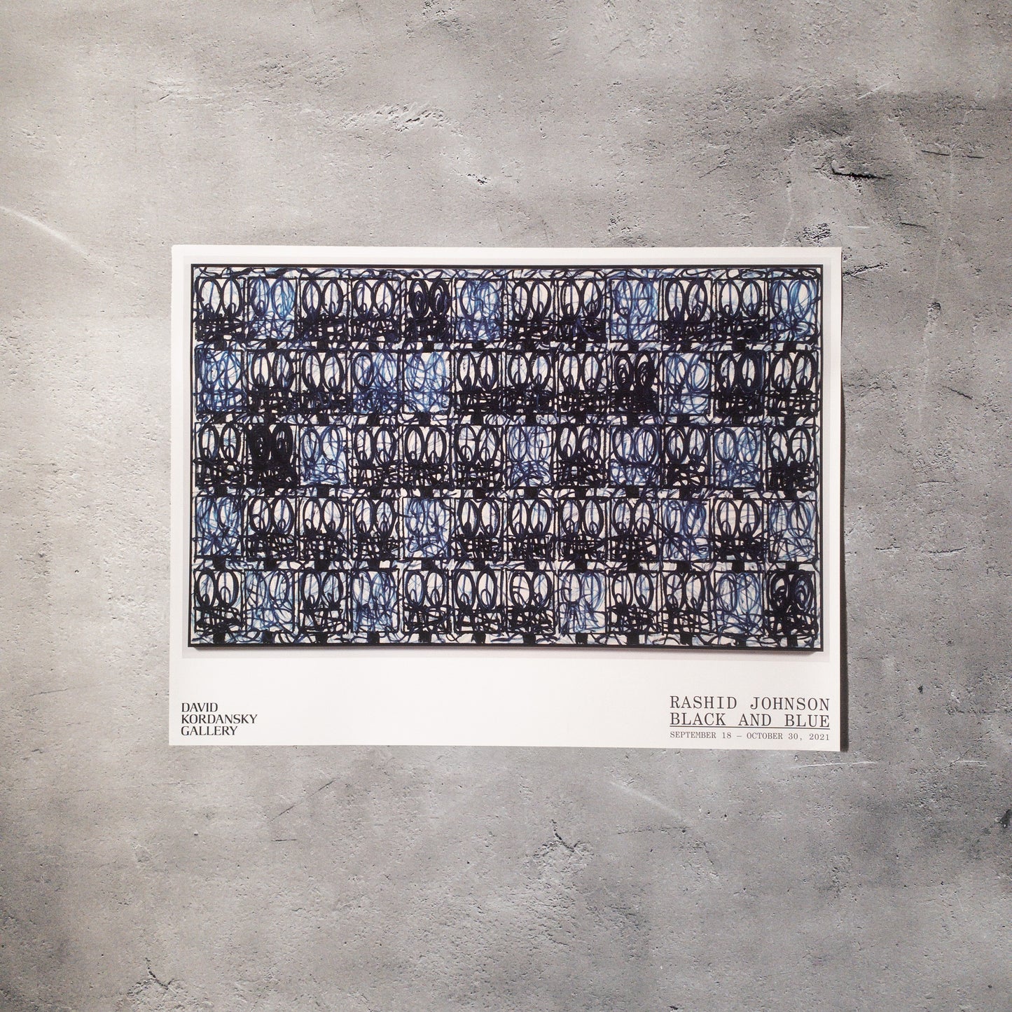 ラシッド・ジョンソン エキシビジョンポスター