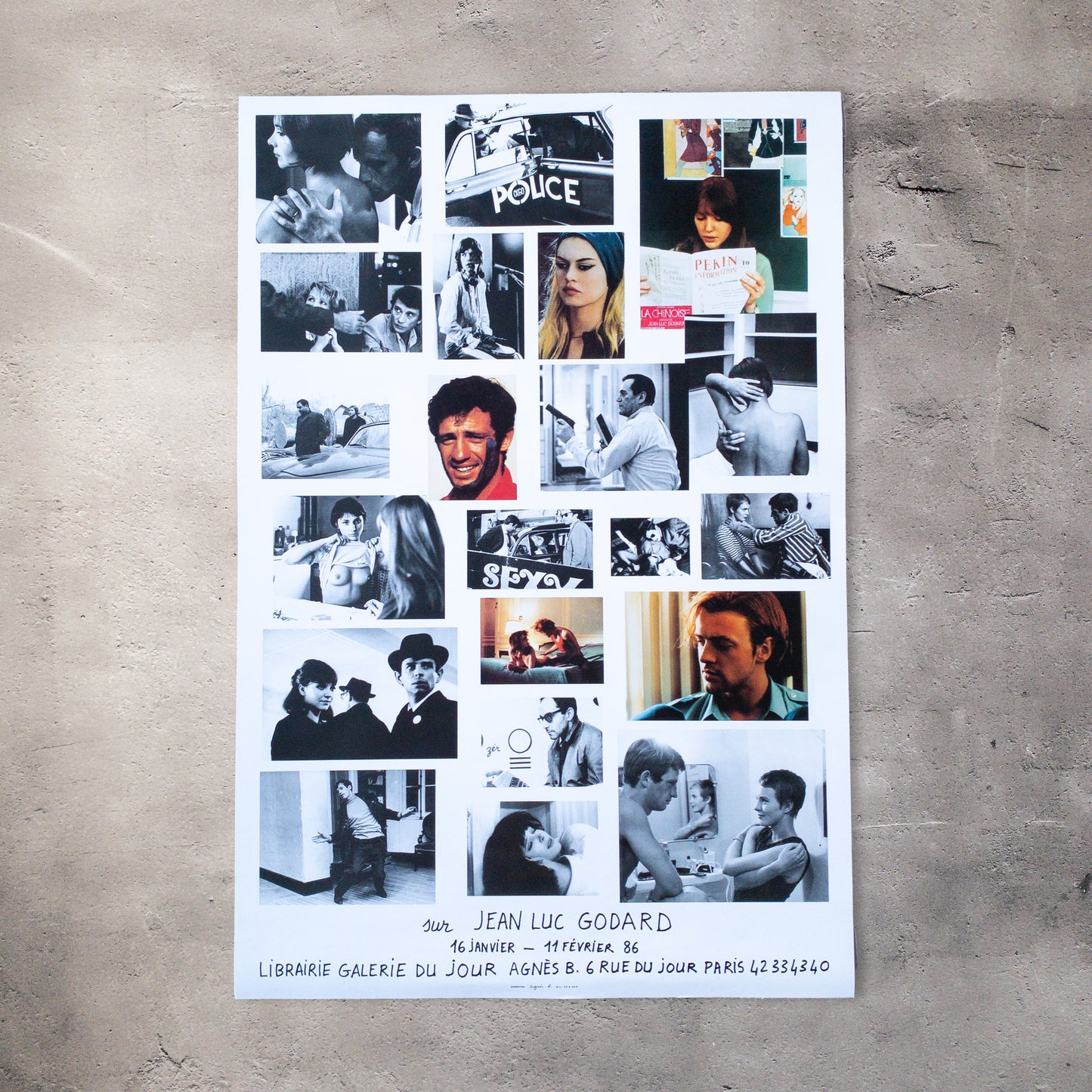 アニエスベー ジャン リュック ゴダール 作品ポスター