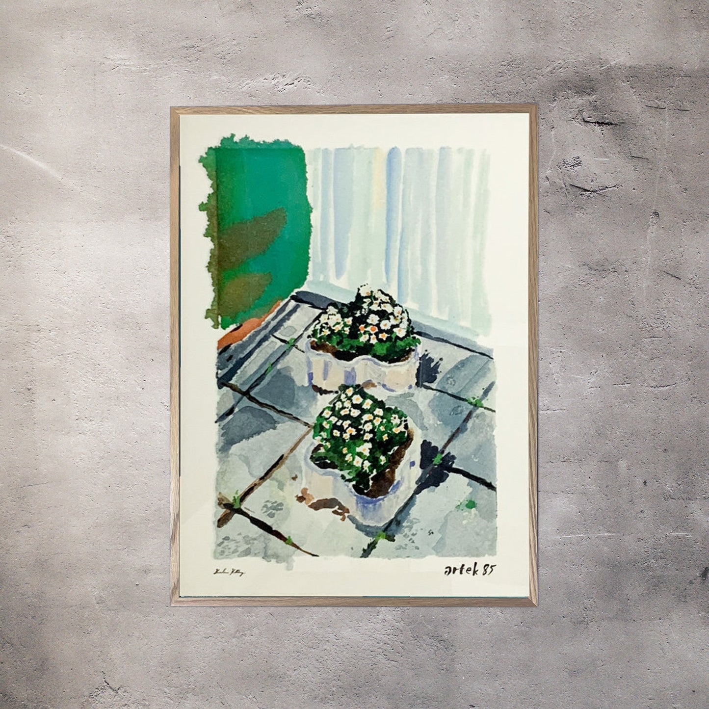 【額装】アルテック創立80周年記念ポスター