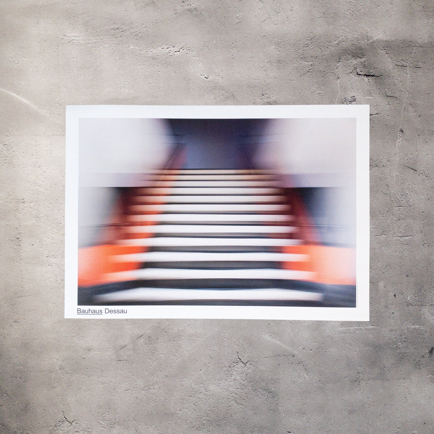 バウハウス・デッサウ財団公式ポスター 階段