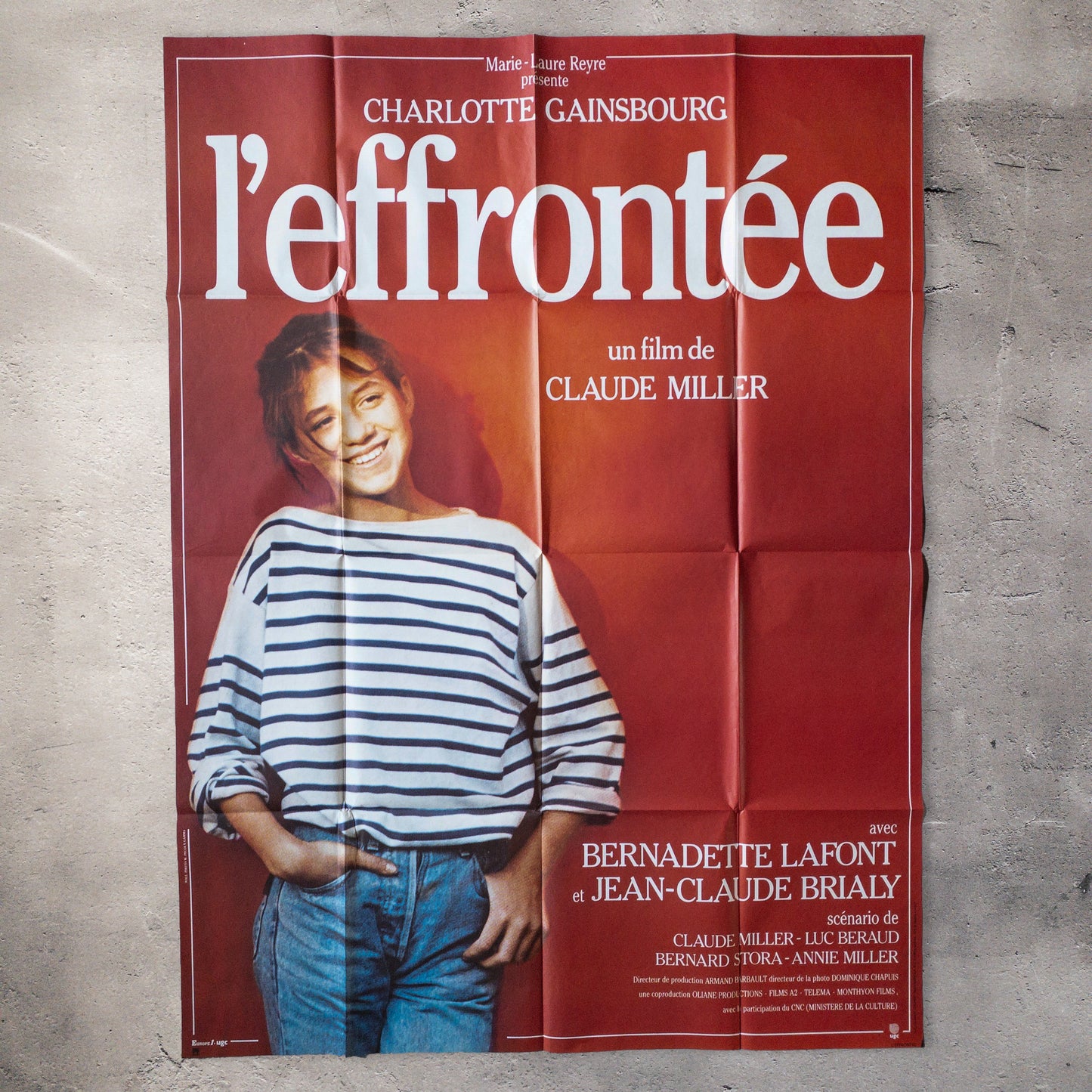 なまいきシャルロット フランス版映画ポスター ラージサイズ