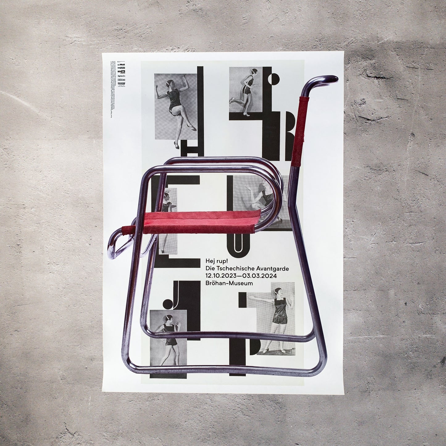 チェコの前衛芸術 エキシビジョンポスター