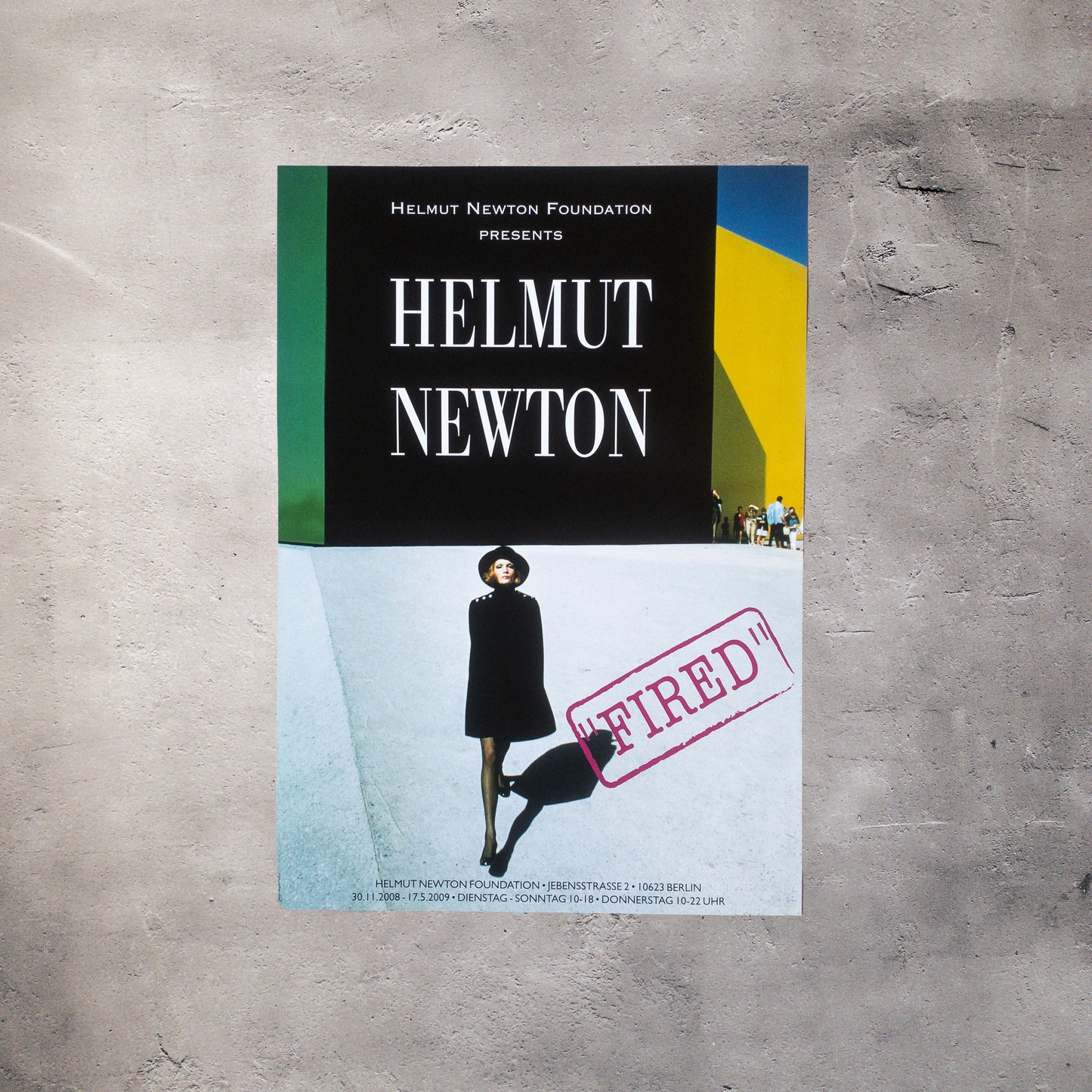 ヘルムート・ニュートン エキシビジョンポスターⅡ