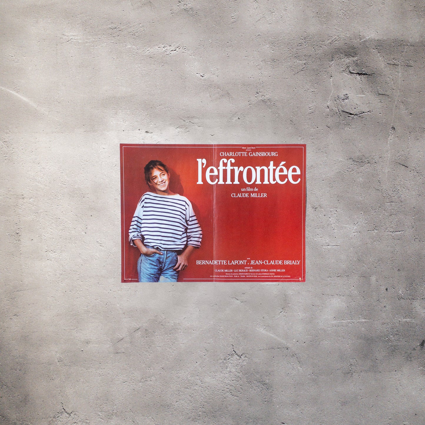 なまいきシャルロット フランスオリジナル映画ポスター スモールサイズ