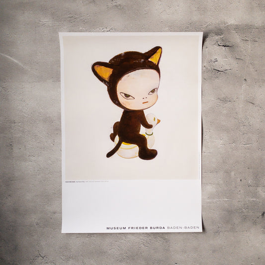 奈良美智 エキシビジョンポスター Harmless Kitty,1994