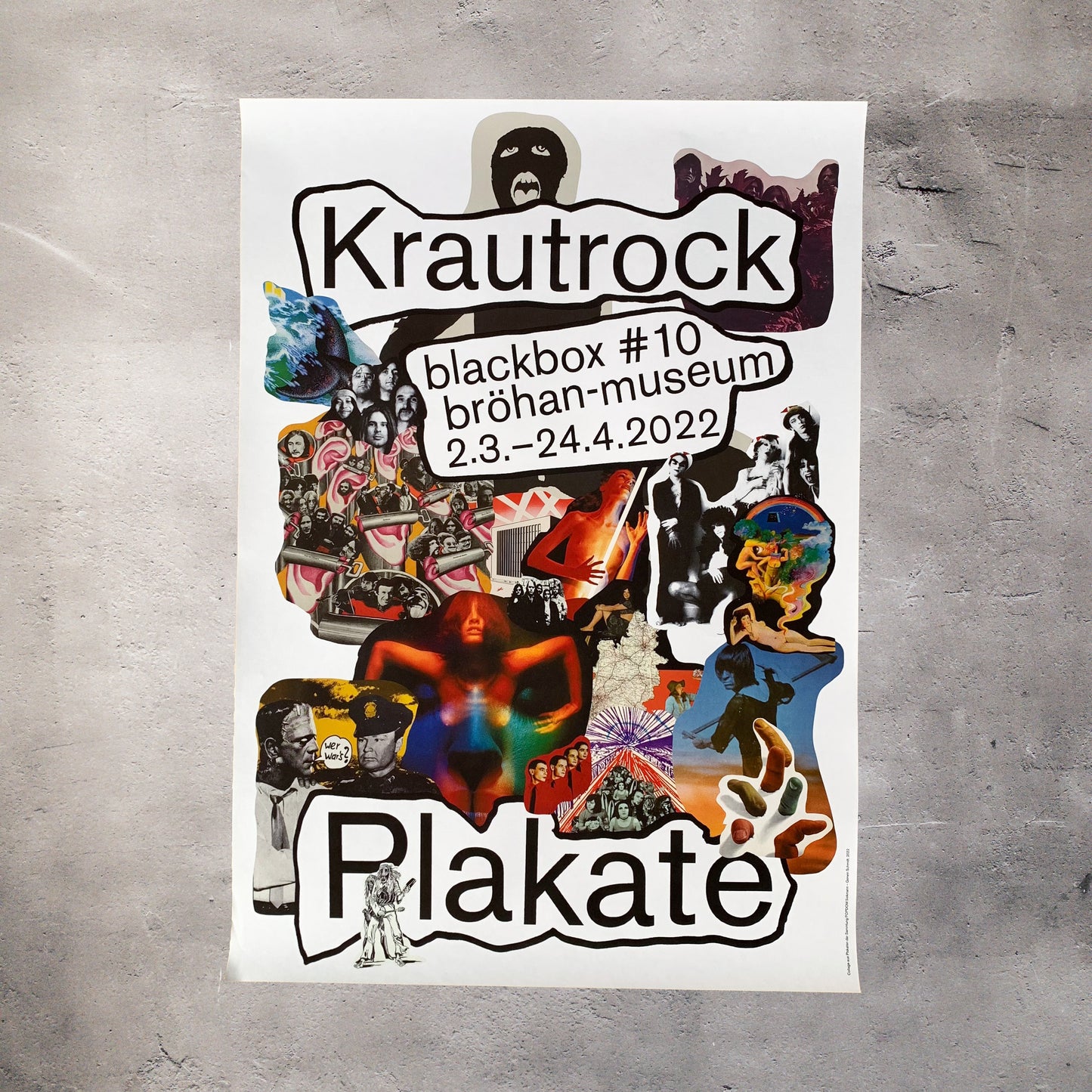 クラウトロックのポスター展 エキシビジョンポスター