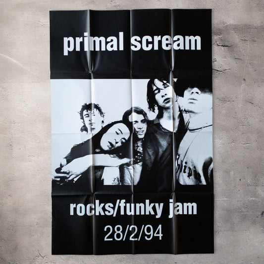 プライマル・スクリーム Rocks / Funky Jam プロモーションポスター